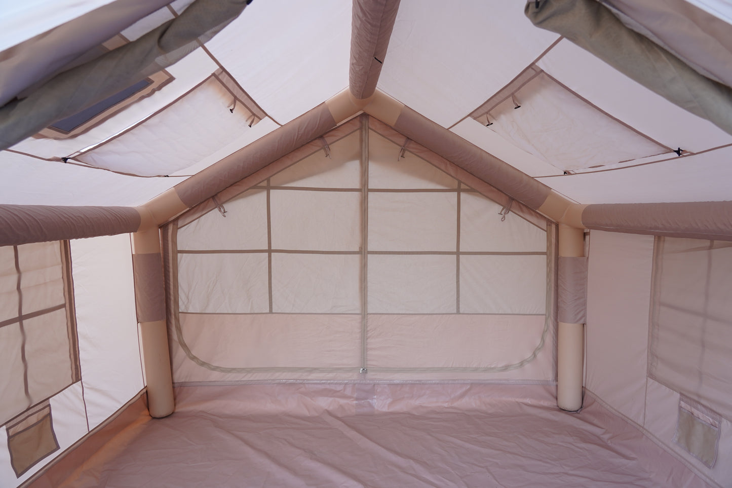 7.5㎡ Inflatable Glamping Tent with Dual Open Doors – Durable and Spacious